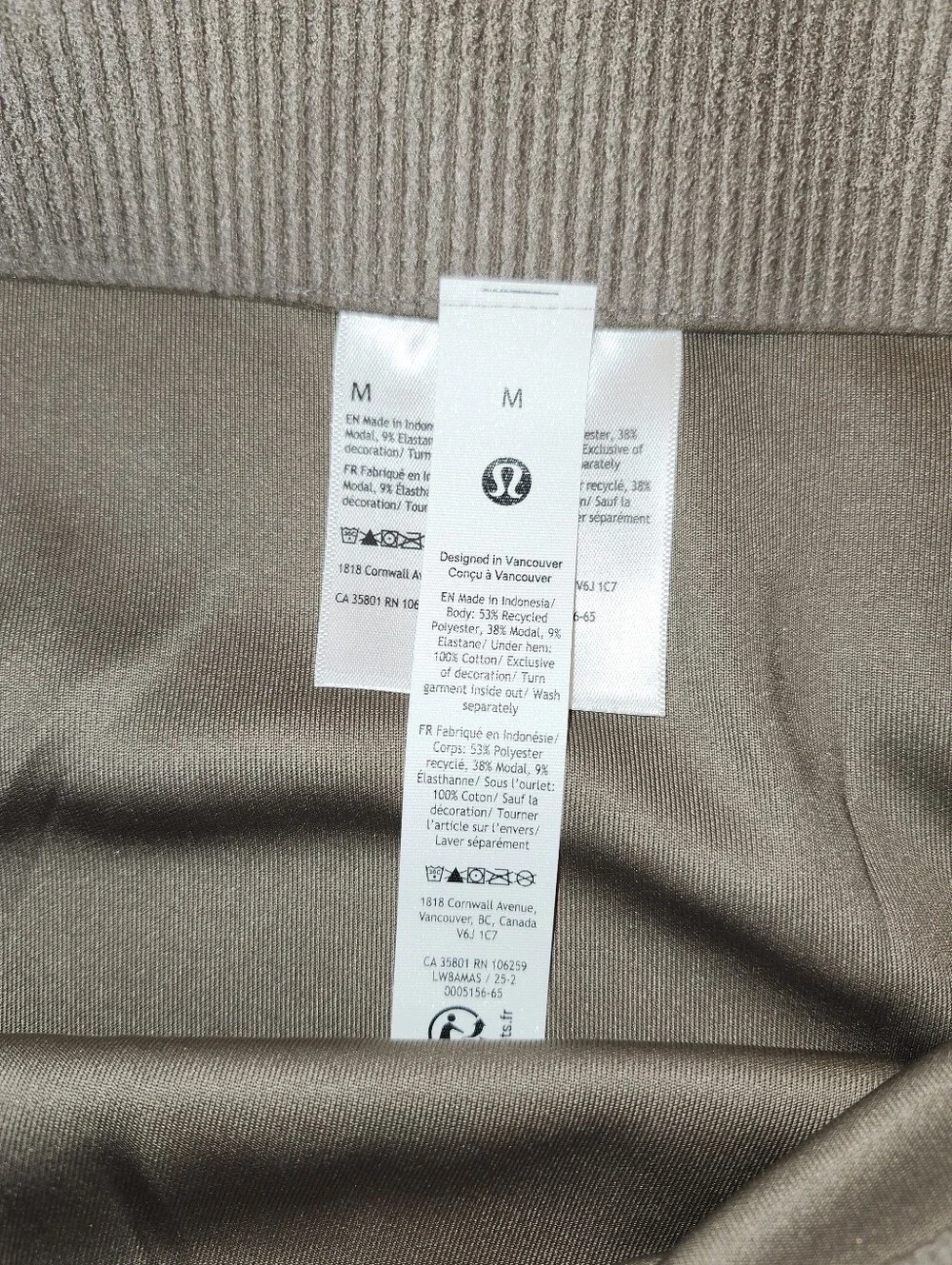 Lululemon Softstreme High-Rise Mini Skirt Warm Ash Grey M NWOT